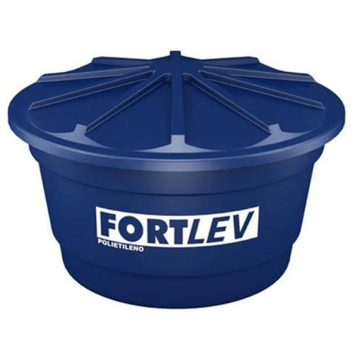 Caixa D'água Plástica Azul 2.000L Fortlev